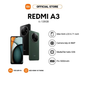 ĐIỆN THOẠI XIAOMI REDMI A3 4+128GB
