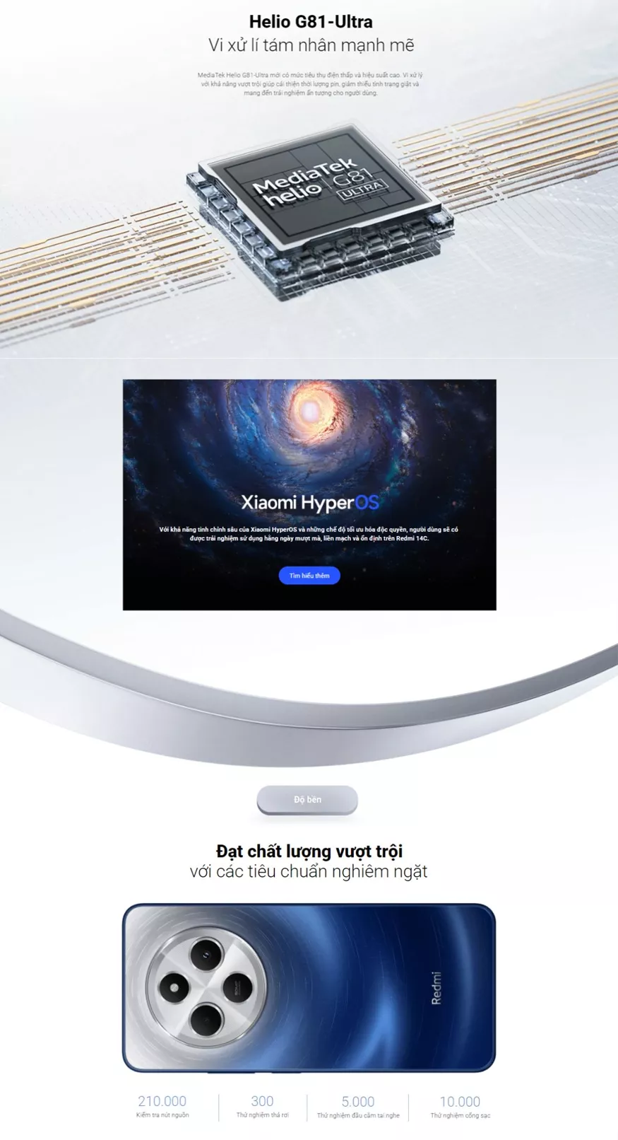 Điện thoại Redmi 14C 4+128GB (5)
