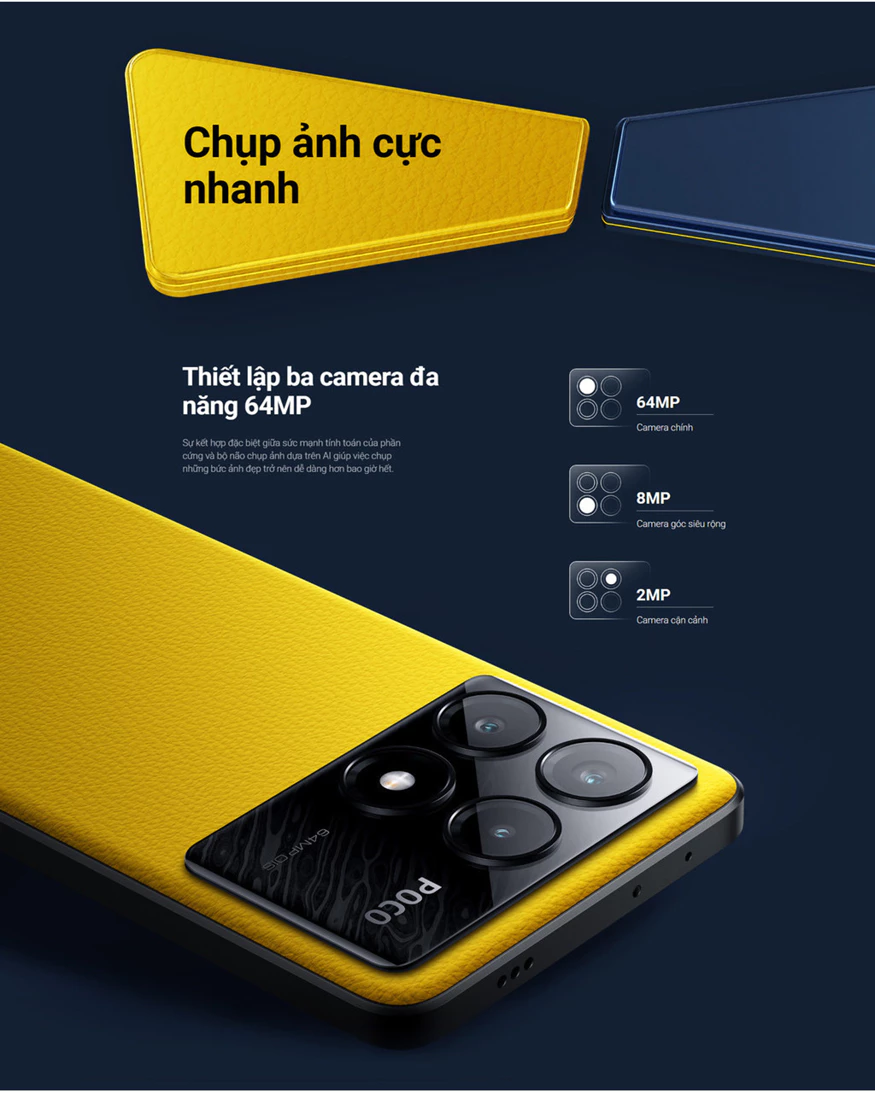 Điện thoại thông minh POCO X6 Pro 5G I 8+256 GB (8)