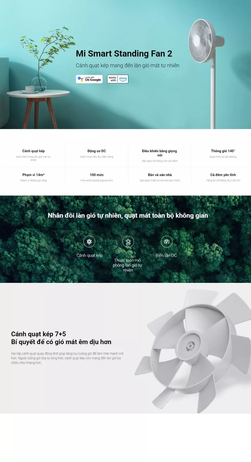 QUẠT ĐỨNG THÔNG MINH MI SMART STANDING FAN 2 (5)