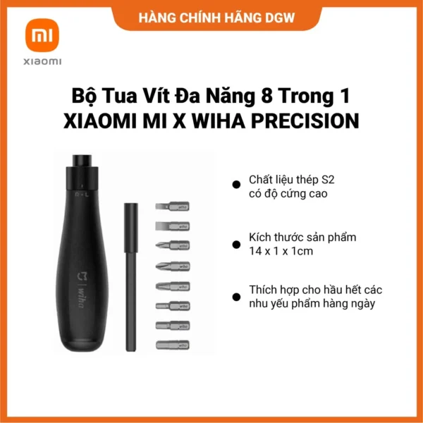 BỘ TUA VÍT ĐA NĂNG 8 TRONG 1 XIAOMI MI X WIHA PRECISION