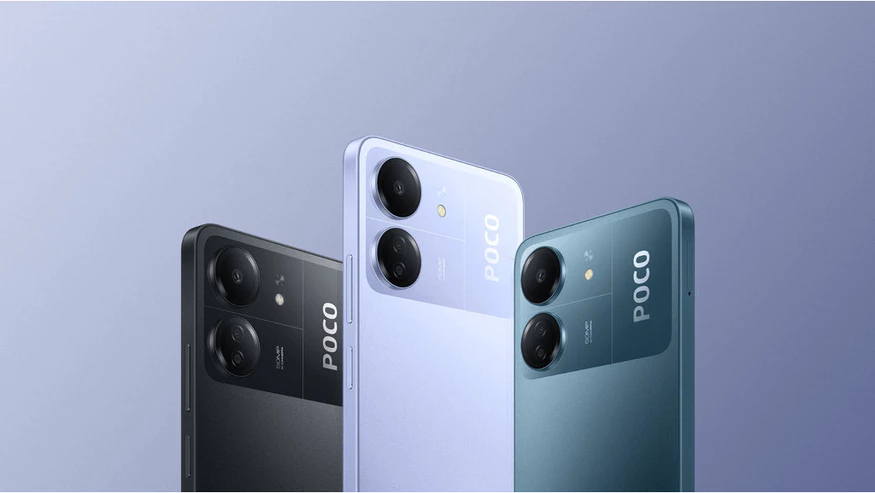 Điện thoại POCO C65 (6+128GB) 6.71" IPS LCD HD+| Helio G85| 5000mAh 15 Diện mạo mới hợp thời trang