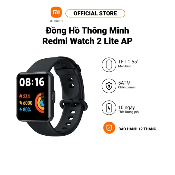 Dong Ho Thong Minh Xiaomi Redmi Watch 2 Lite 3