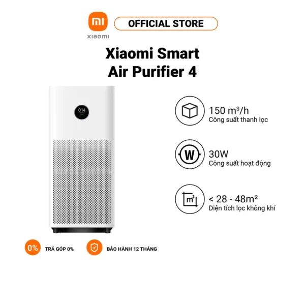 MÁY LỌC KHÔNG KHÍ XIAOMI SMART AIR PURIFIER 4