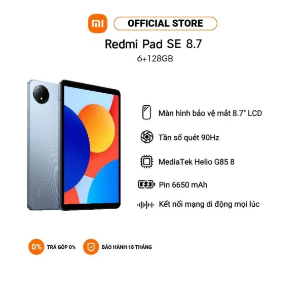 MÁY TÍNH BẢNG REDMI PAD SE 8.7 4G (6G+128G)