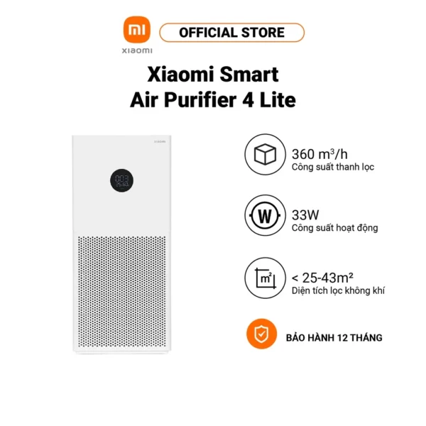 Máy lọc không khí Xiaomi Smart Air Purifier 4 Lite