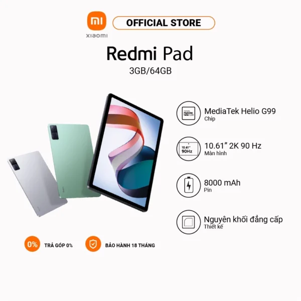 Máy tính bảng Redmi Pad