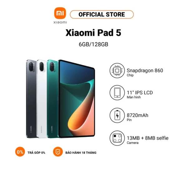 Máy tính bảng Xiaomi Pad 5 MH WQHD+ 120Hz