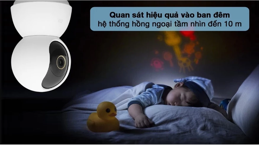 Camera Xiaomi Mi Home Security 2K 10 Quan sát hiệu quả vào ban đêm