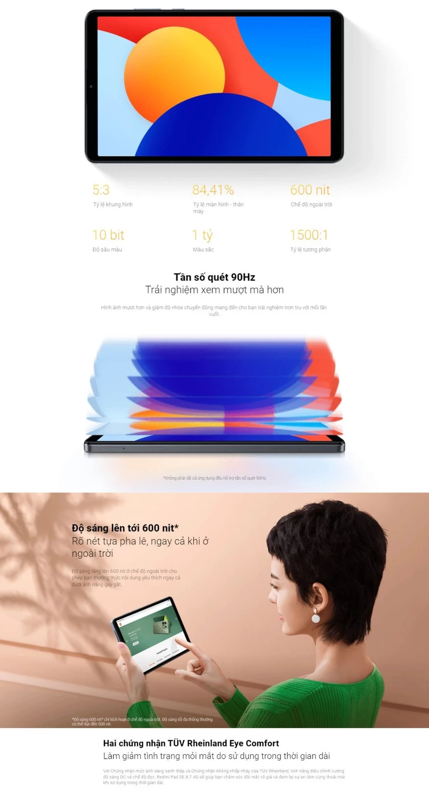 REDMI PAD SE 8.7'' 4G 6G-128GB (2)