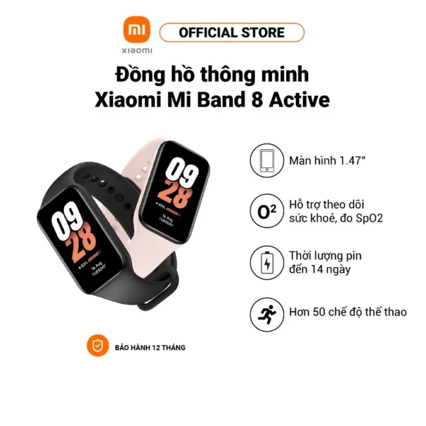 Vòng đeo tay thông minh Xiaomi Smart Band 8 Active