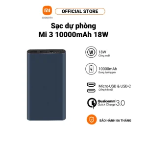 XIAOMI 10000MAH FAST CHARGE POWER BANK 3